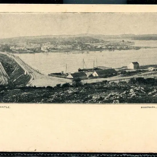 "North Fremantle" Robinson's Ltd b&w with ...