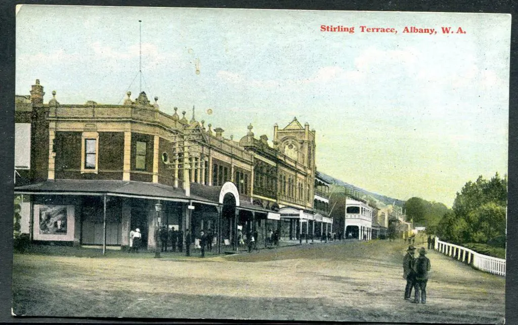 "Stirling Terrace, Albany, W.A." with title in ... Image 1++