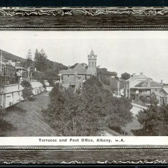 "Terraces & Post Office, Albany, W.A." Todd's Book ...