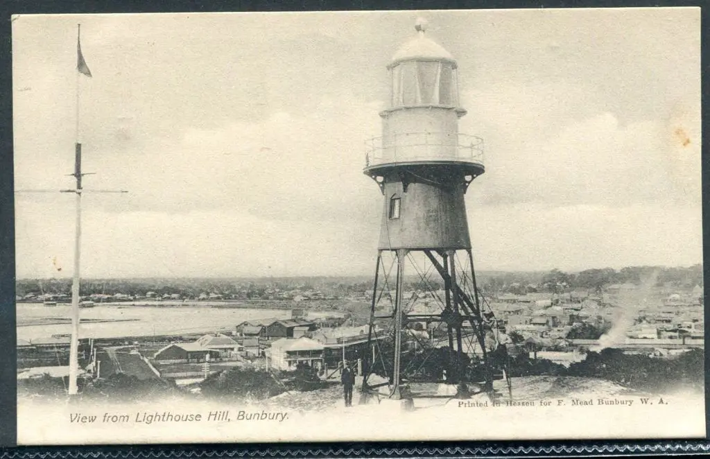 "View from Lighthouse Hill, Bunbury" F. Mead, ... Image 1++