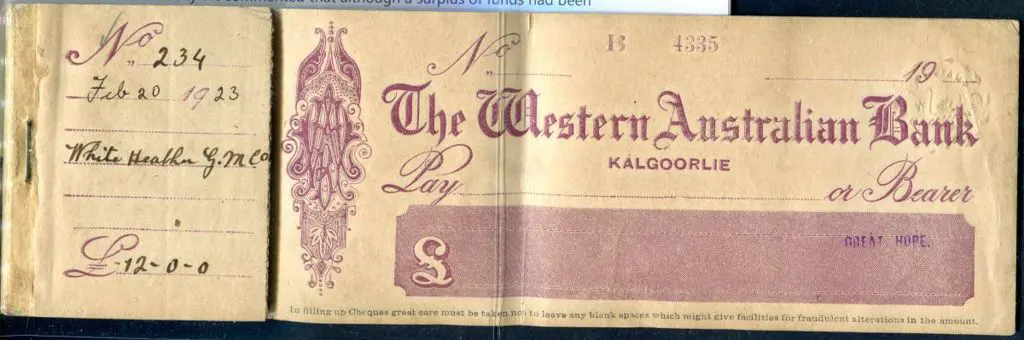 The Western Australian Bank, Kalgoorlie Branch. ... Image 1++