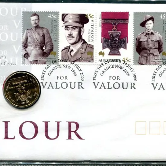 2000 (24th July) Victoria Cross - Valour $1 PNC ...