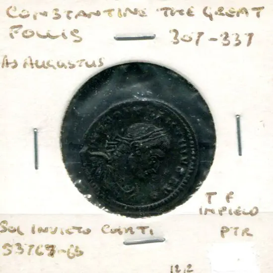 307-337AD Constantine The Great as Augustus Ant. ...