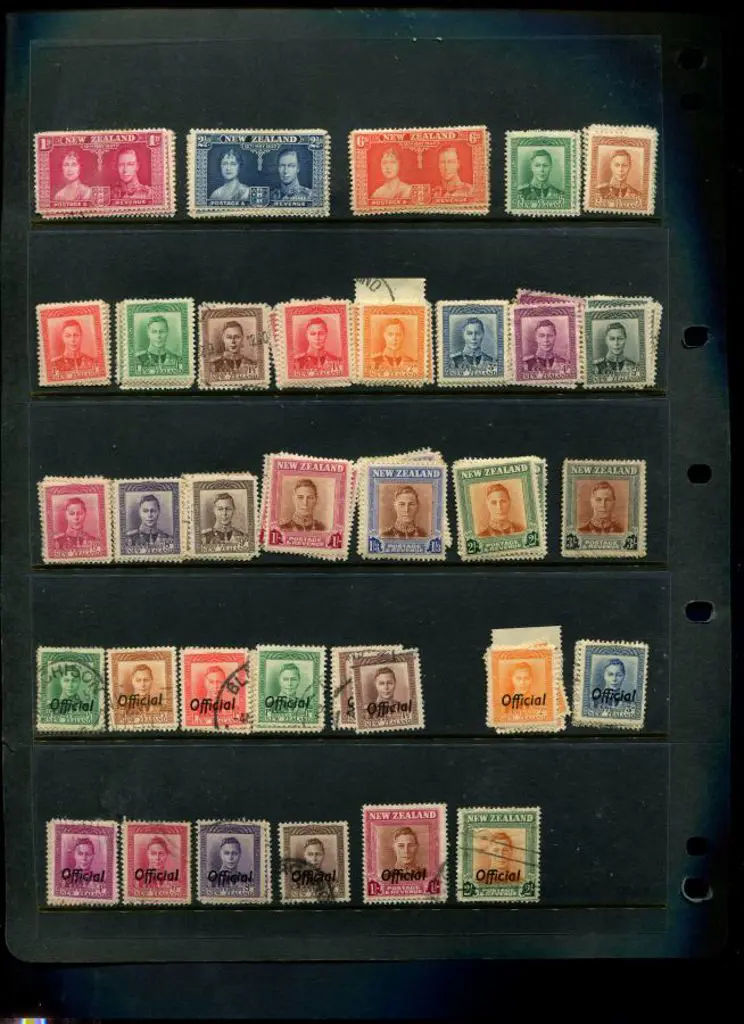 New Zealand 1864-2015 (mint), MLH & used untidy ... Image 1++