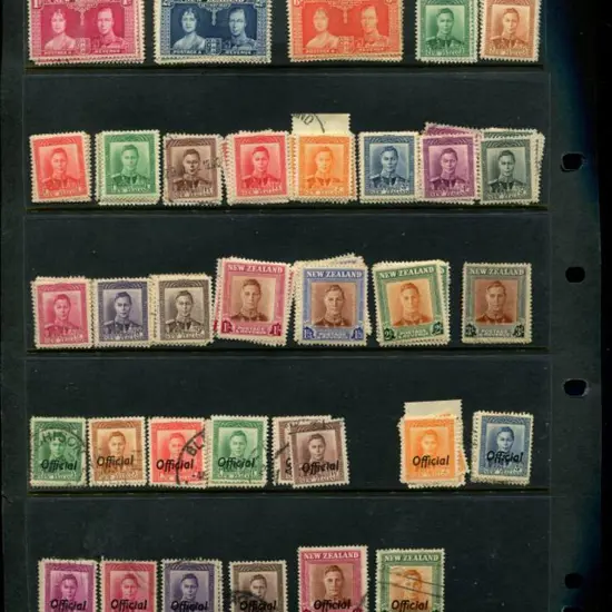 New Zealand 1864-2015 (mint), MLH & used untidy ...