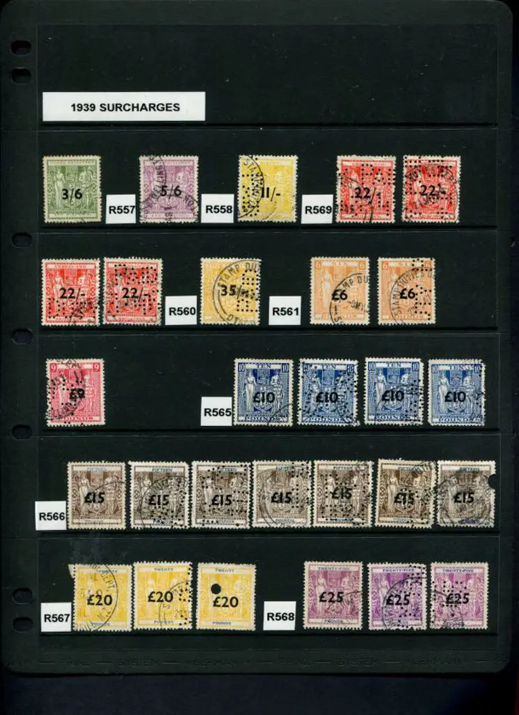 New Zealand Fiscals from 1867 on Hagners in ... Image 1++