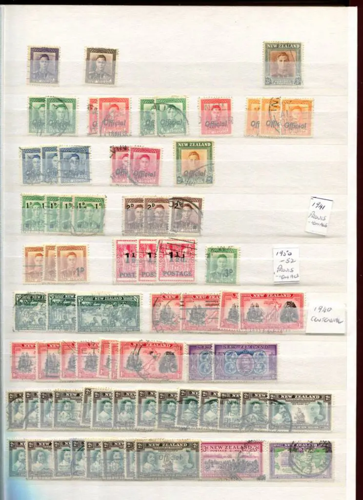 New Zealand Balance of consignment consisting of ... Image 1++