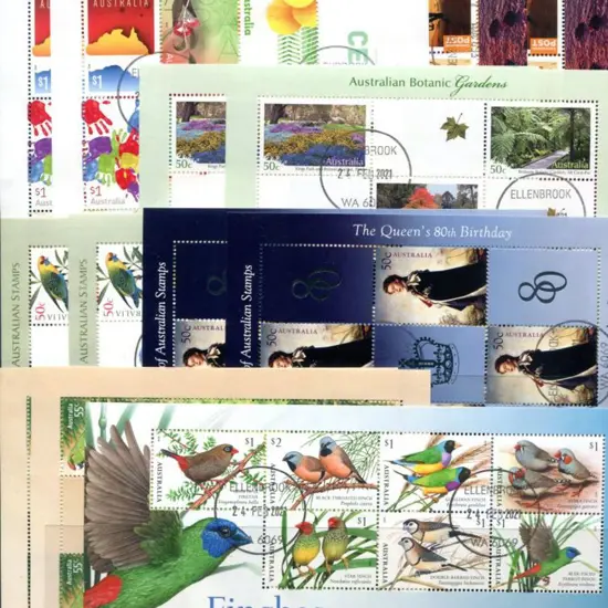 Yearbook Miniature Sheets/Sheetlets 2000-2016 ...