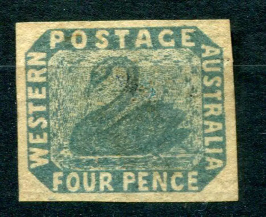 1855 4d slate-blue with 4 large even margins. ... Image 1++