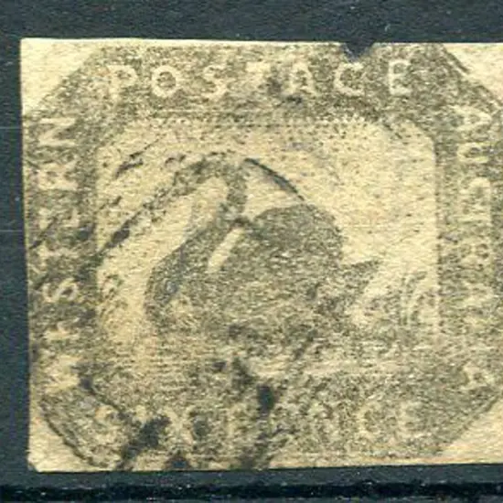 1857 6d golden bronze. Four close to touching ...