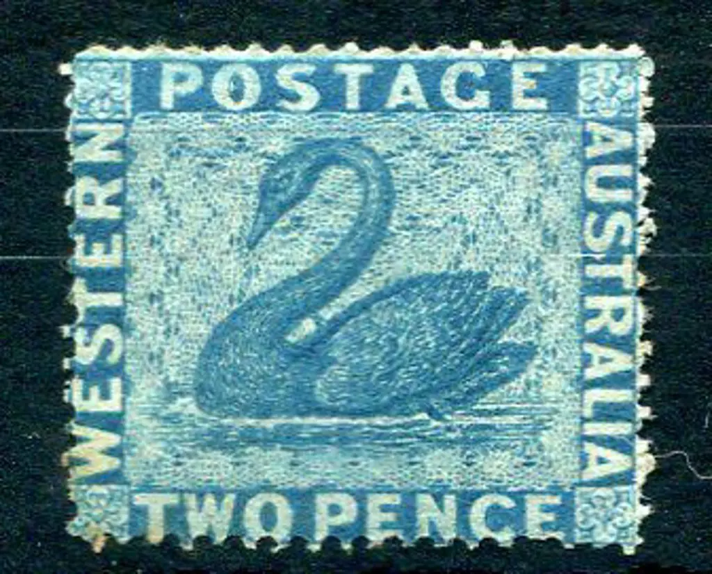 1861 2d blue. Unused without gum. SG 34, Cat. £250 Image 1++
