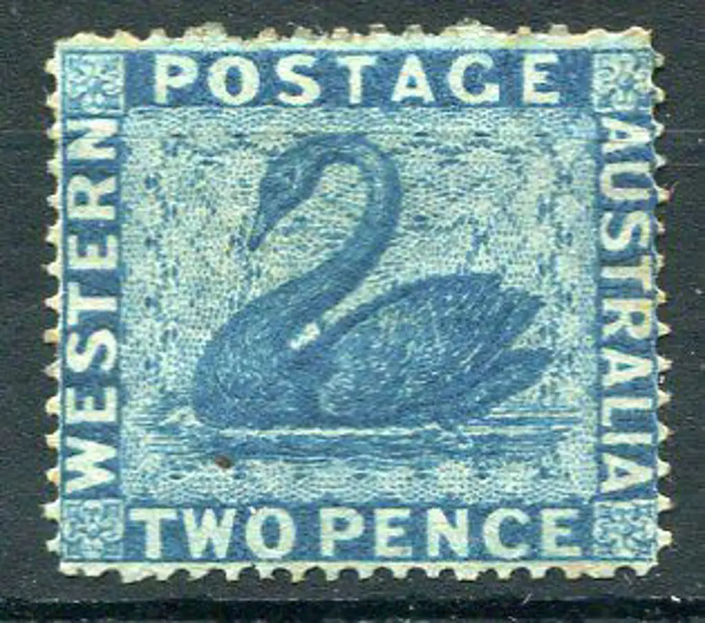 1861 2d blue. MH with part patchy original gum. SG ... Image 1++