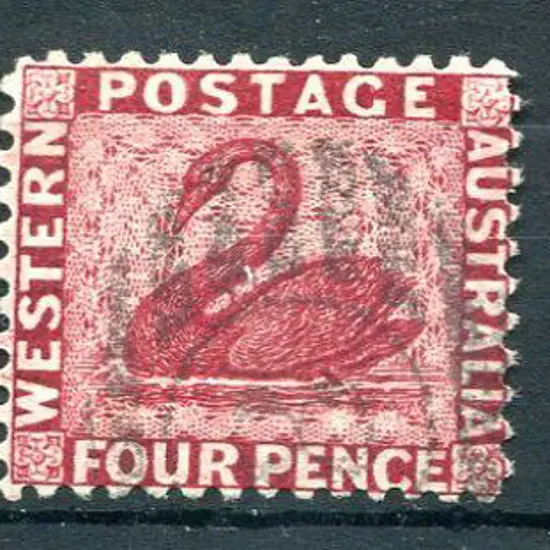 1883 4d carmine, perf. 12 with 3 different wmk ...