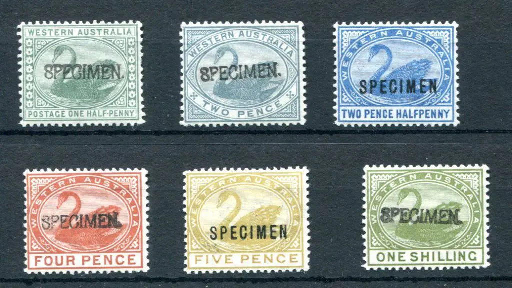 1888 ½d, 2d, 2½d, 4d, 5d & 1/-De La Rue Crown/CA ... Image 1++