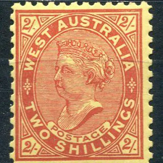 1902 2/- bright red/yellow. Fresh MLH. SG 134, ...