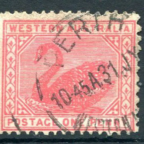 1905 1d rose-pink, Crown over double-lined A wmk ...