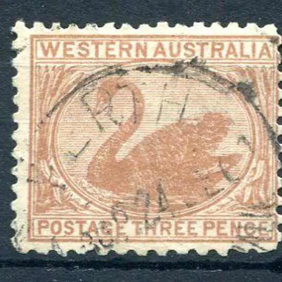 1905 3d brown, Crown over double-lined A wmk with ...