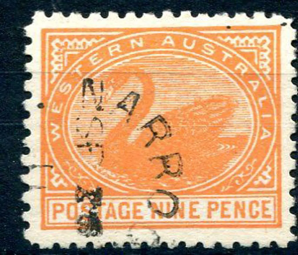 1905 9d red-orange. Fine used with corner part ... Image 1++