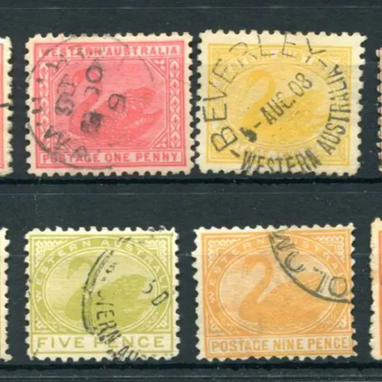 1905/12 1d rose-pink (SG 151), 1d carmine red (SG ...