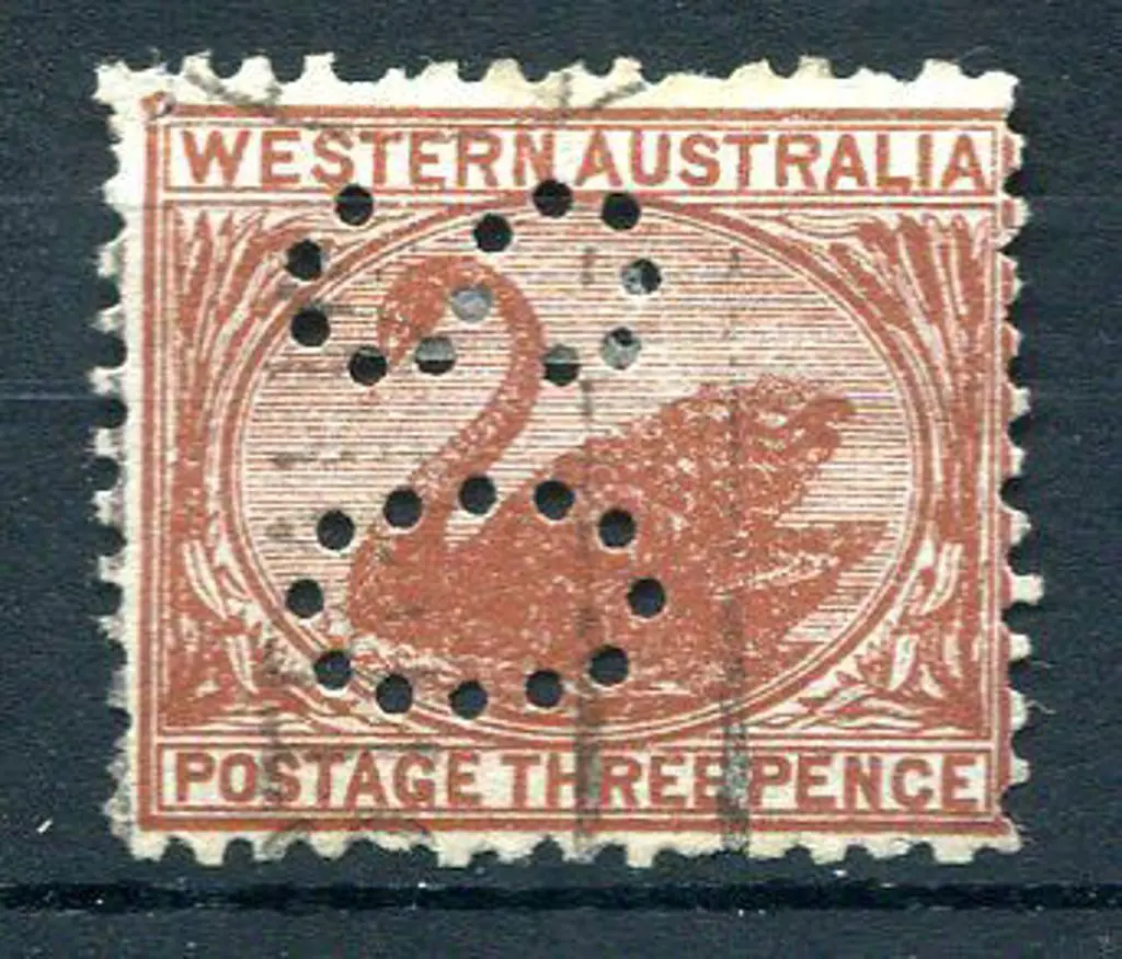1912 3d deep orange-brown, sideways Crown over ... Image 1++