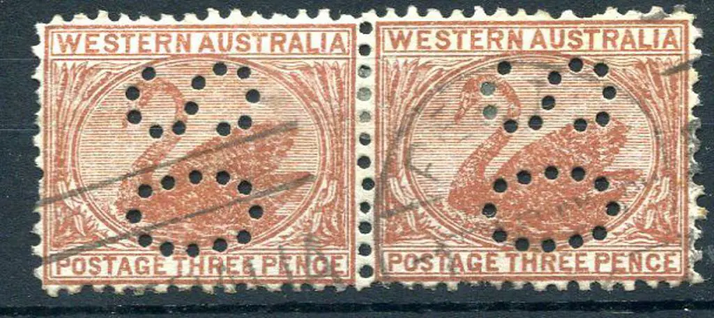 1912 3d dull orange-brown with Crown over double ... Image 1++