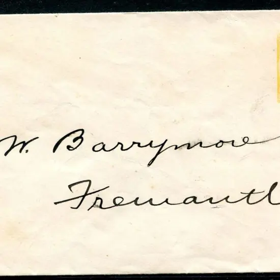 1908 2d chrome-yellow QV Pre-stamped Stationery ...