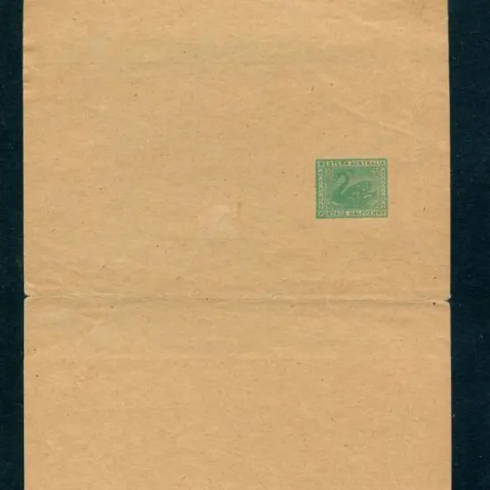 1910 ½d green wrapper (130-134mm x 285-295mm) on ...