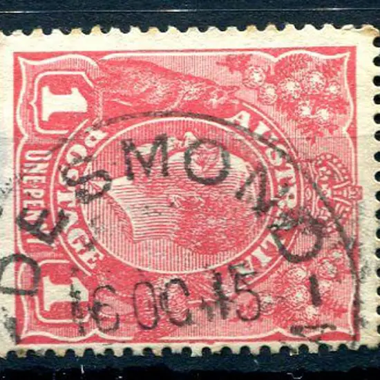 Desmond D28 60% strike on 1d red KGV with clear ...