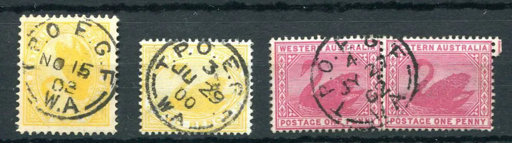 Eastern Goldfields Railway T.P.O. EG 4. Group of ... Image 1++
