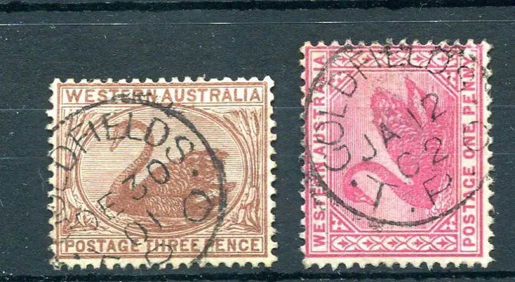 Eastern Goldfields Railway T.P.O. EG 5.Two fine ... Image 1++