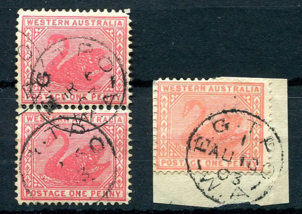 Eastern Goldfields Railway T.P.O. EG 7. Two ... Image 1++