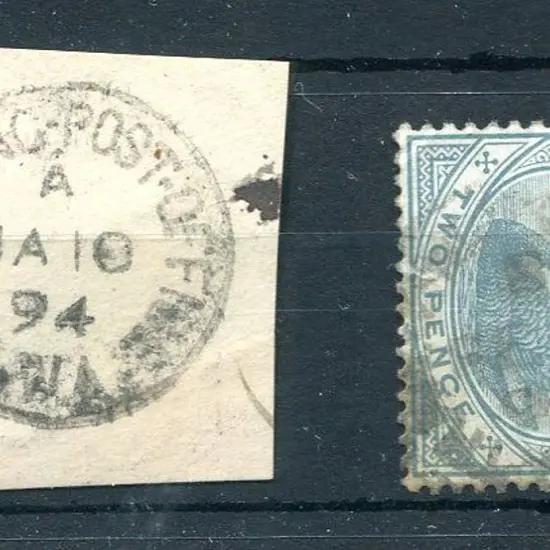 Great Southern Railway T.P.O. GS3 Index A on piece ...
