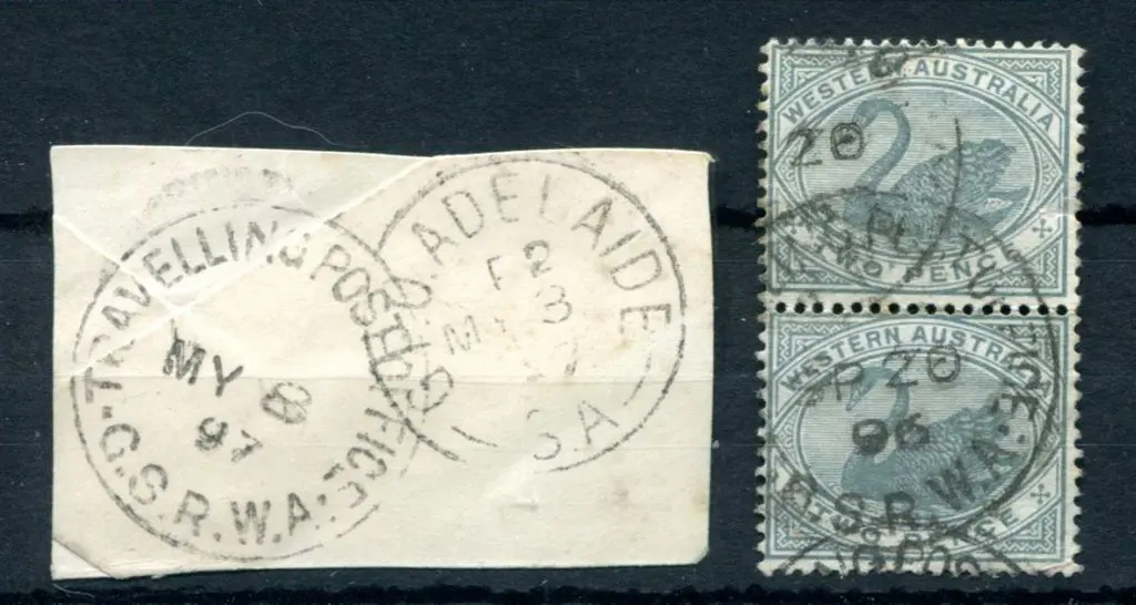 Great Southern Railway T.P.O. GS4. A very fine ... Image 1++