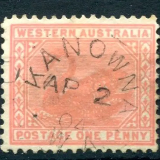 Kanowna 3b-c with narrow "W" 90% upright strike on ...