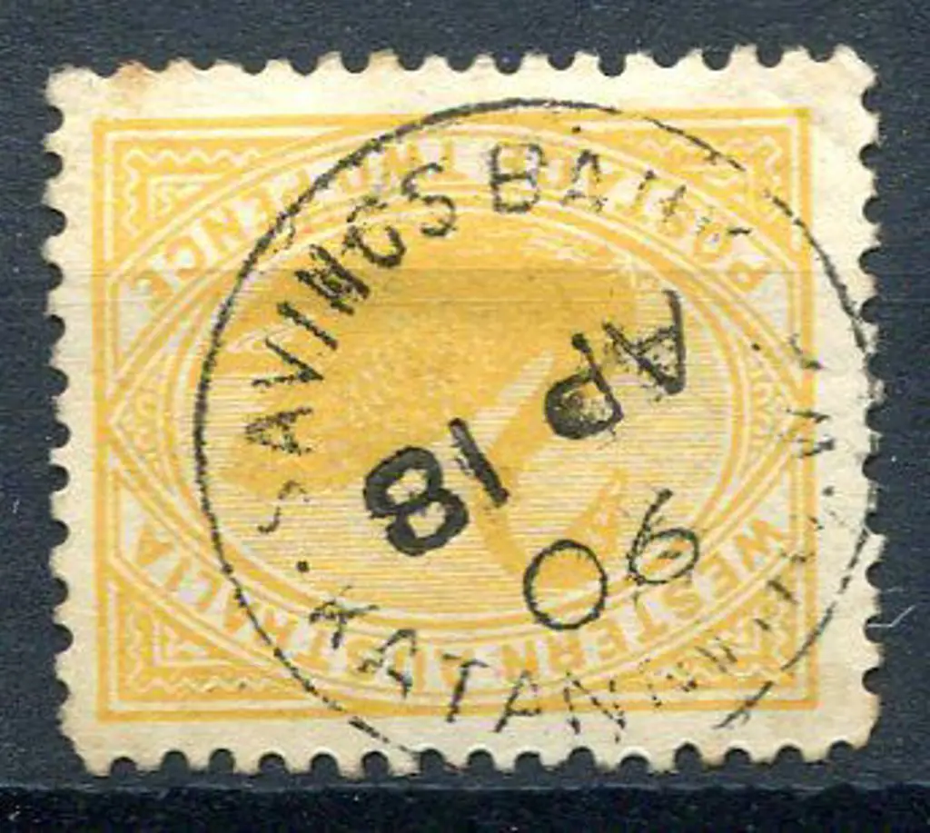 Katanning Savings Bank Sbii. Complete strike on 2d ... Image 1++