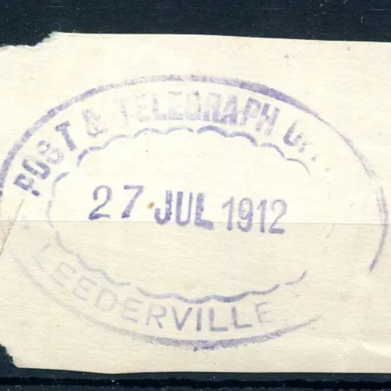 Leederville Post & Telegraph Office ORS3 on piece ...