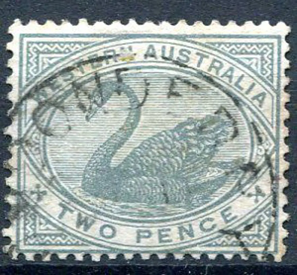Londonderry 3b-9 on 2d grey swan. Indistinct date ... Image 1++