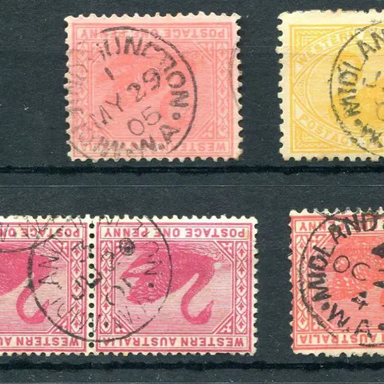 Midland Junction 3b's x 4 with 1,2,3 & 4 indices. ...