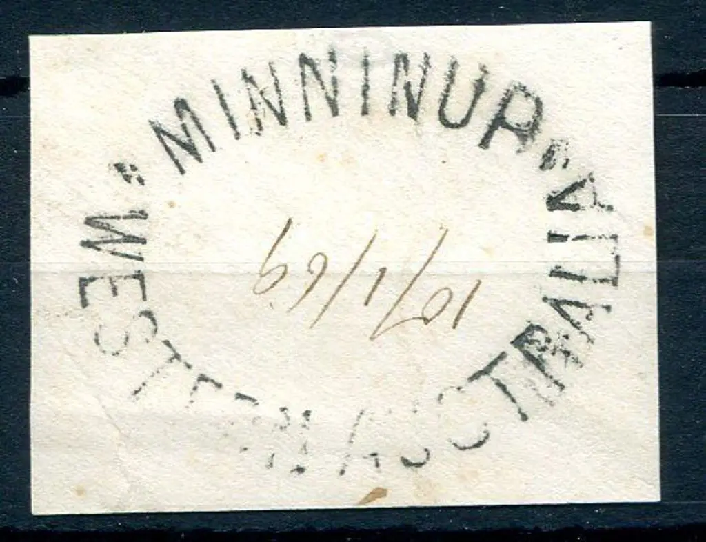 Minninup ODS2 Dated 10/01/69 in m/s on piece. PMI ... Image 1++