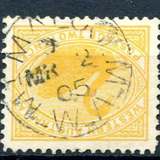 Mt Malcolm 3b-b index 3 on 2d yellow swan dated MR ...