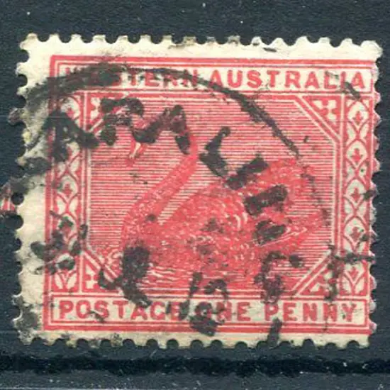 Naraling B28 Large date on 1d red swan for 31 JL ...