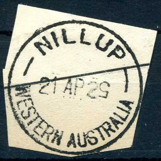 Nillup A30 Superb complete bold strike on piece, ...