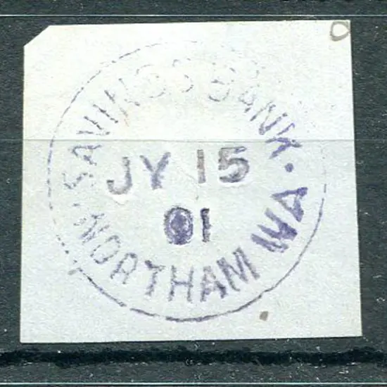 Northam Savings Bank Sbii Complete strike on piece ...
