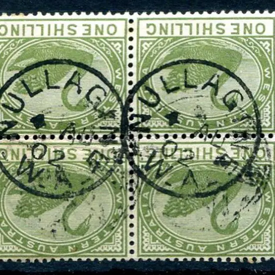 Nullagine 3b Four complete strikes on block of 8 x ...