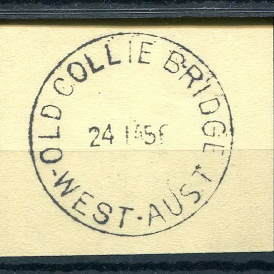 Old Collie Bridge E31 on cut-out from Telegram ...