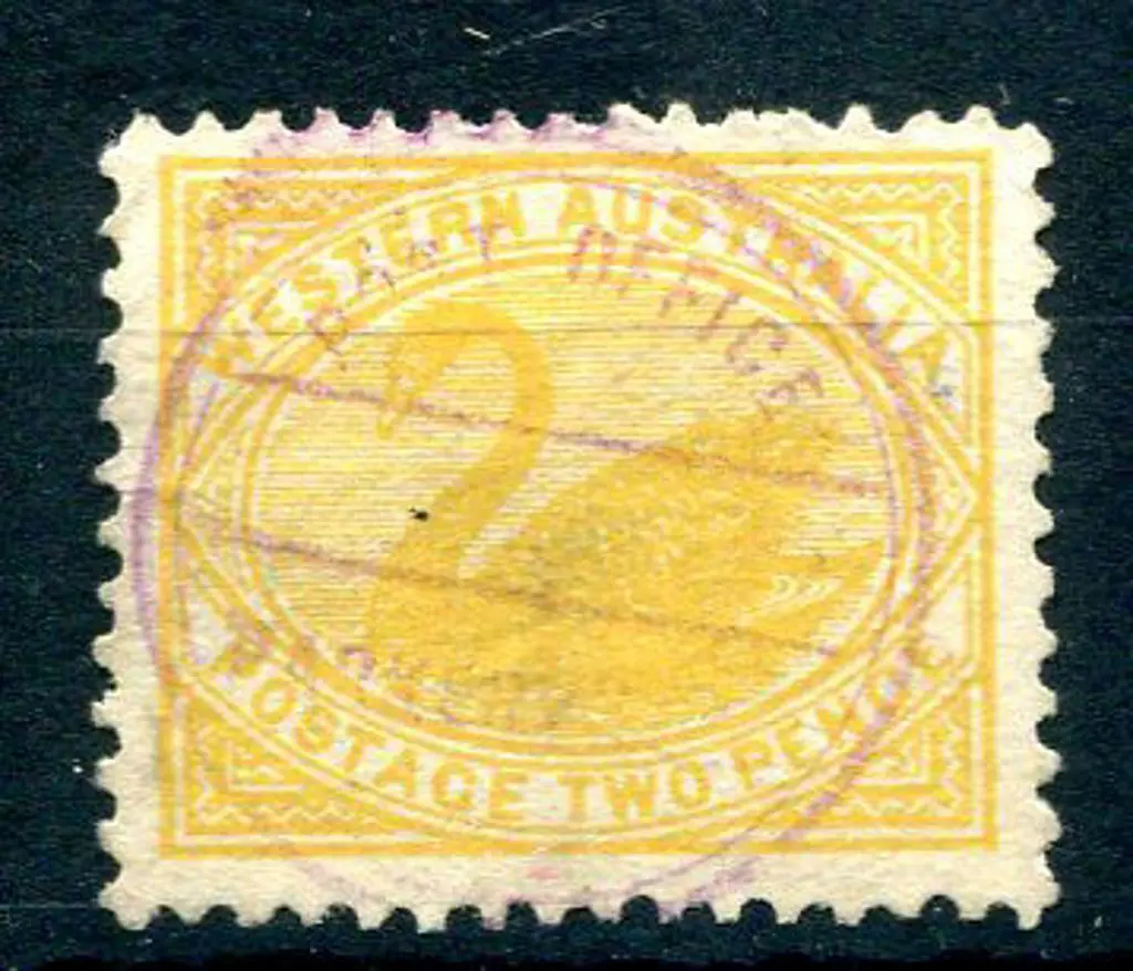 Parkerville Post Office CRS on 2d yellow swan ... Image 1++