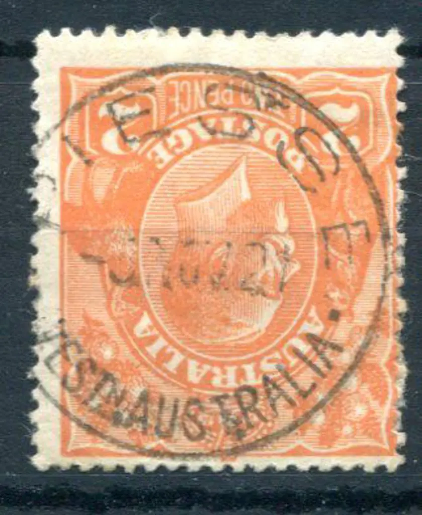 Piesse D27 on 2d orange KGV dated 3 NOV 21. PMI ... Image 1++