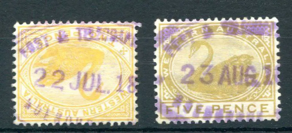 Roebourne Telegraph Office ORS1. Two examples on ... Image 1++