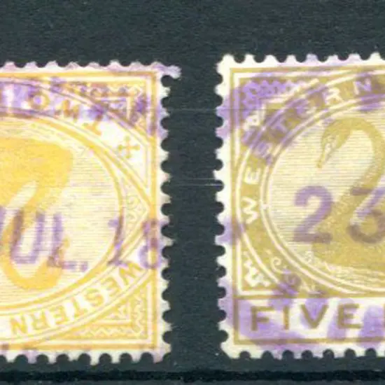 Roebourne Telegraph Office ORS1. Two examples on ...