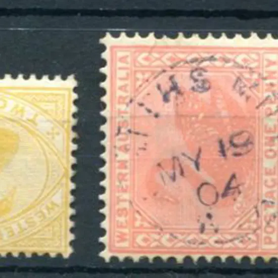 Smiths Mill 3b on 2d yellow swan in red ink for MR ...